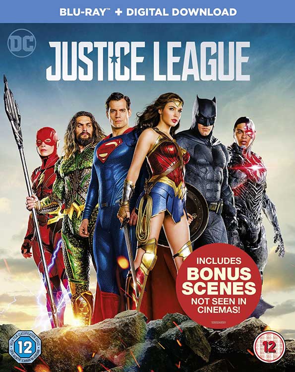 Justice Leagure Blue Ray cover